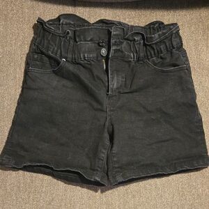 Indigo Rein Black High Waist Women's Shorts